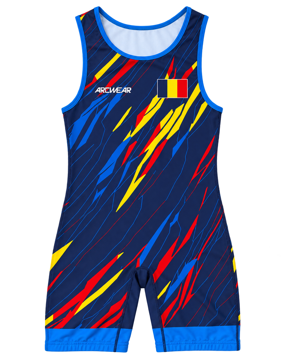 Dres ARCWEAR Tricolor Albastru